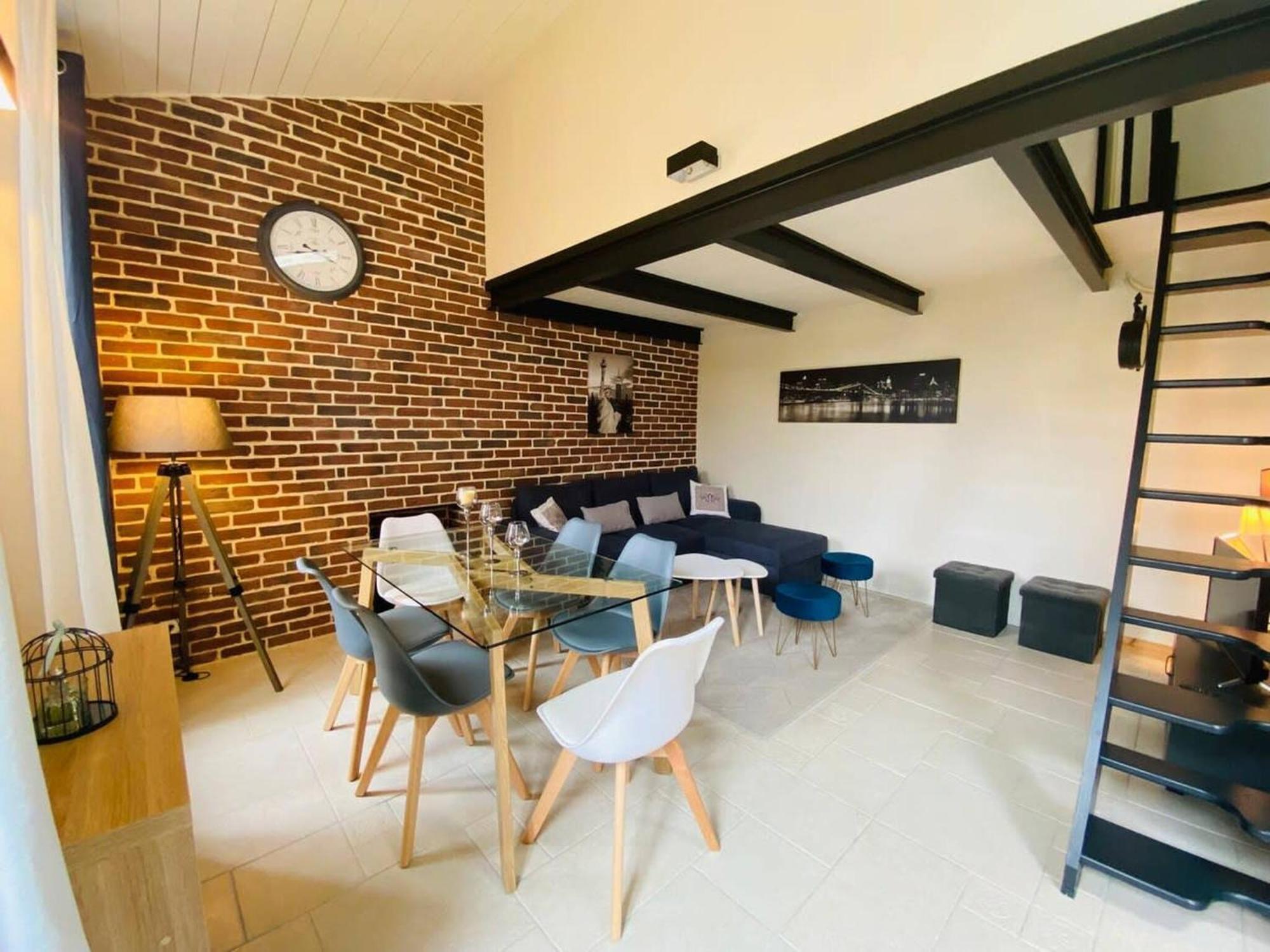 Hébergement de vacances La Madeleine - Maison De Moderne - Terrasse *